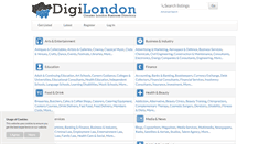 Desktop Screenshot of digilondon.co.uk