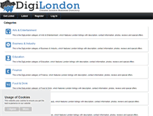 Tablet Screenshot of digilondon.co.uk